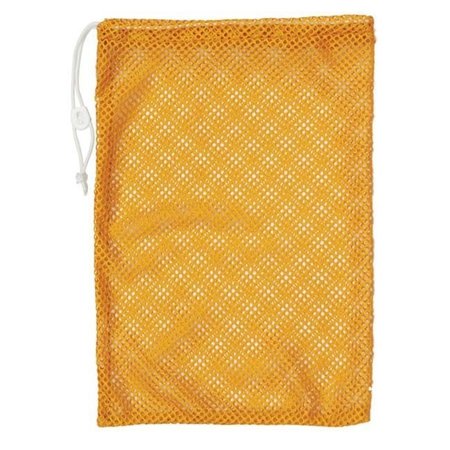 CHAMPION SPORTS Champion Sports MB18GD 12 x 18 in. Mesh Equipment Bag; Yellow MB18GD